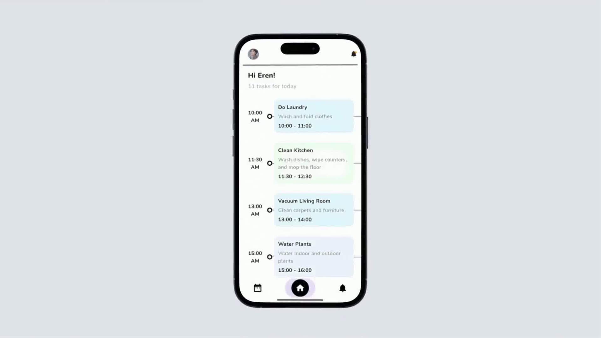 Todo App Gesture Controls Demo